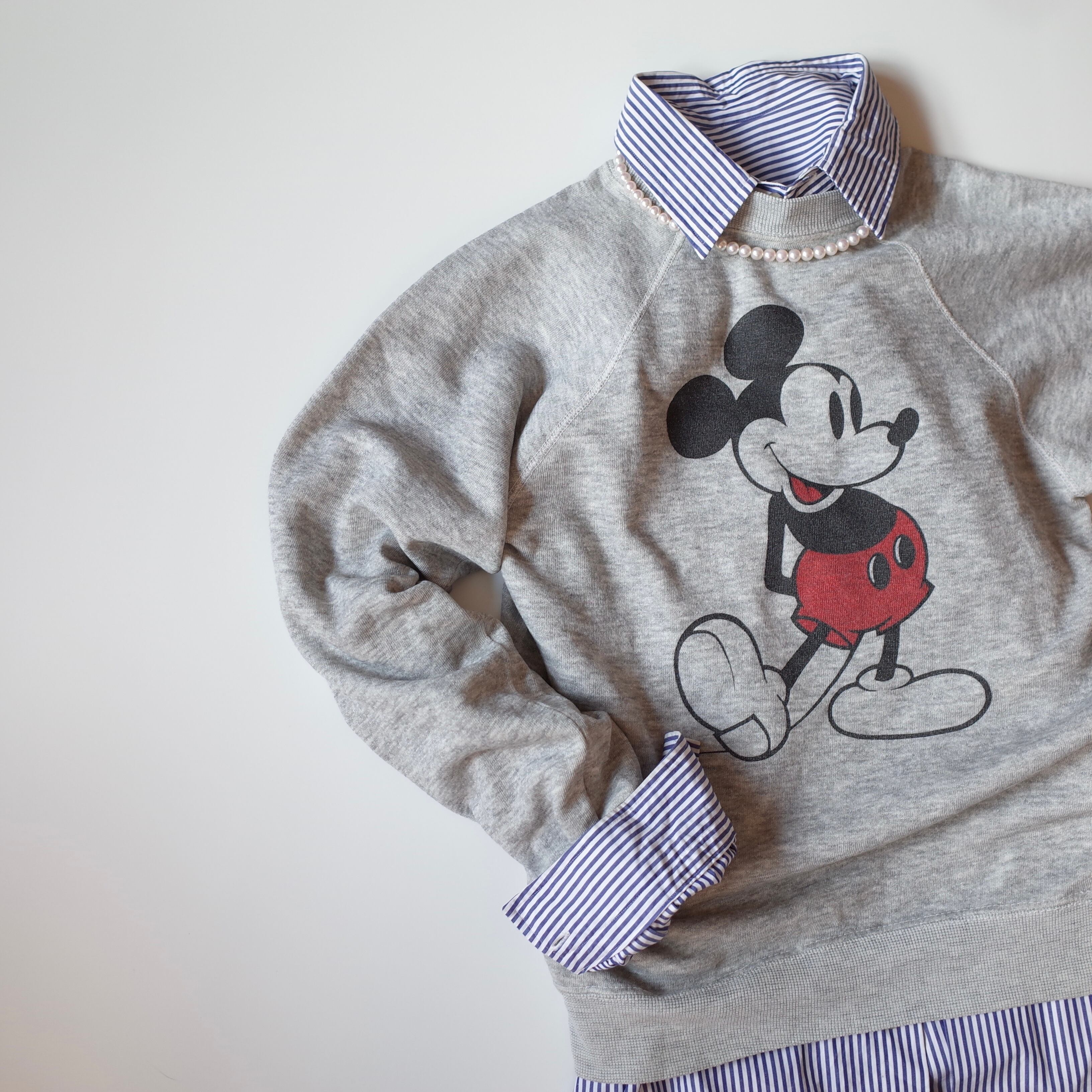 80s Mickey print sweat