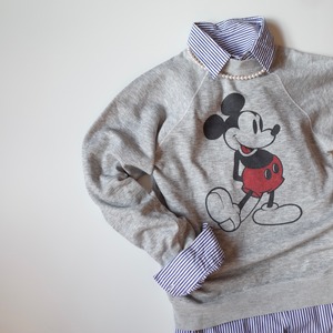 80s Mickey print sweat
