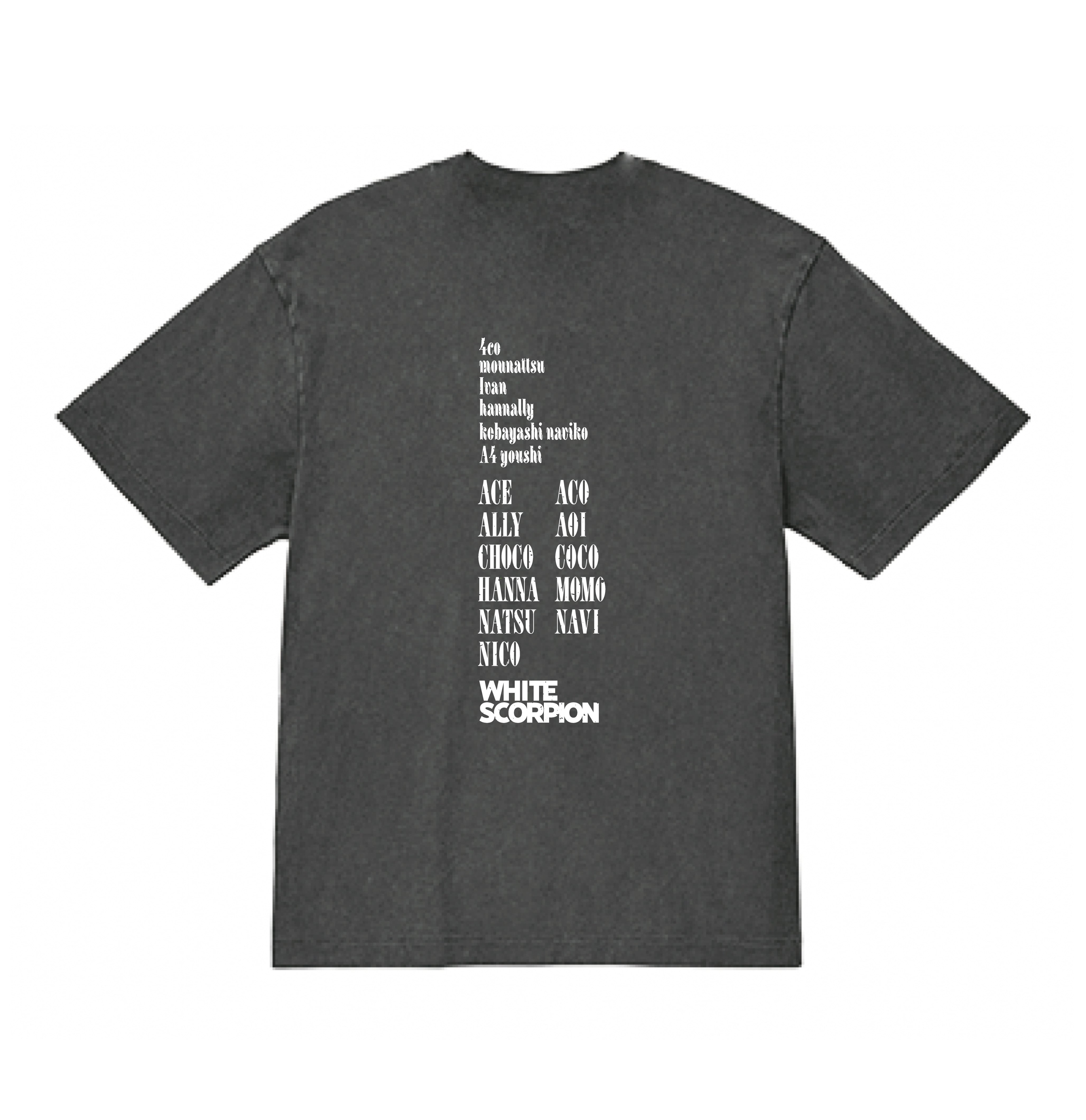 5th ONEMAN Tシャツ | WHITE SCORPION OFFICIAL GOODS STORE