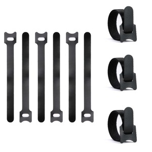 【特価処分】マジックケーブルタイ 【黒・長さ15㎝×30本】 結束バンド マジックテープ 面ファスナー 配線整理 コード 束ねる まとめる[CT0502-150B-30]