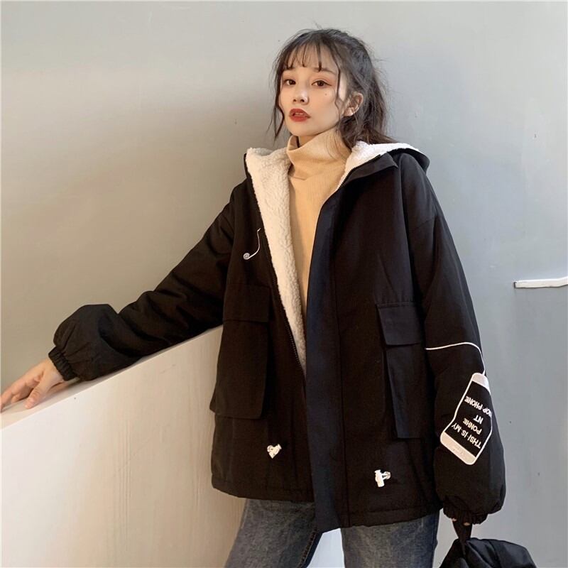 ウィンターウールコート ルーズショート 冬物 YY-ファッション79458467105