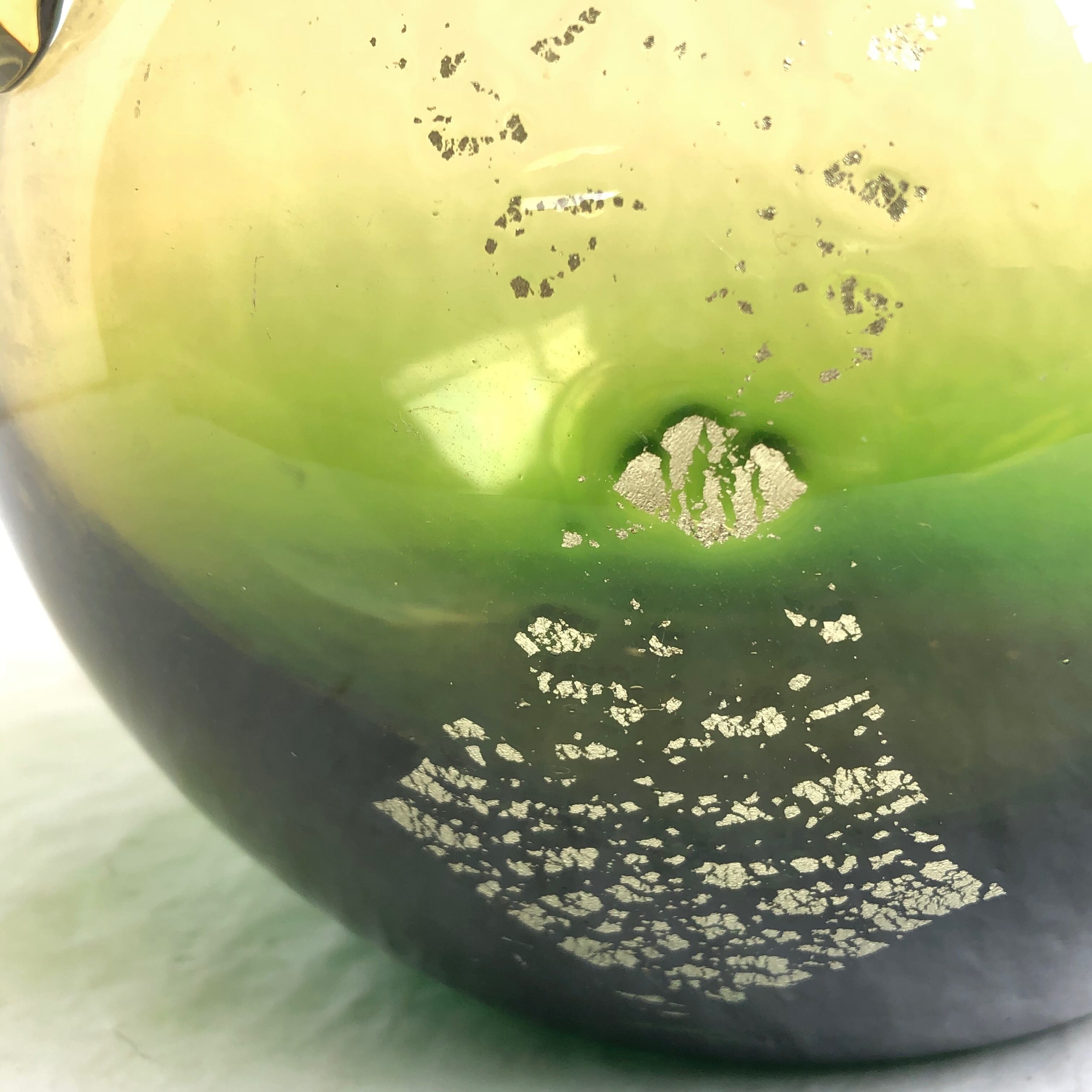 昭和レトロ KAMEI GLASS フラワーベース　花瓶