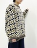 Vintage Hand Knit Sweater Made In Ecuador