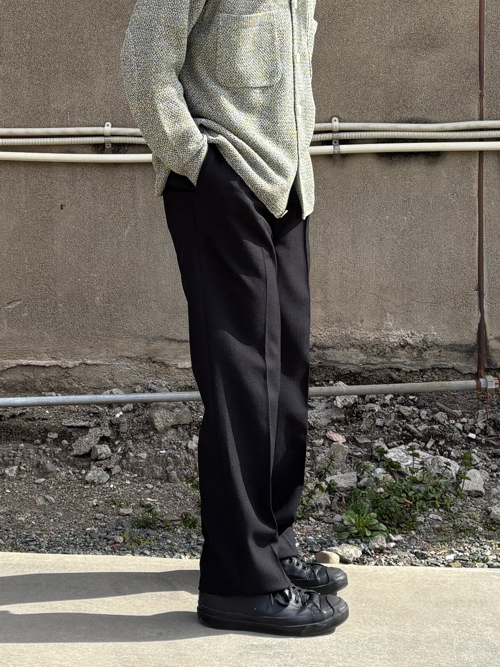 STEAF / NEWS DEALER PANTS (INK BLACK) | THE MODERN AGE