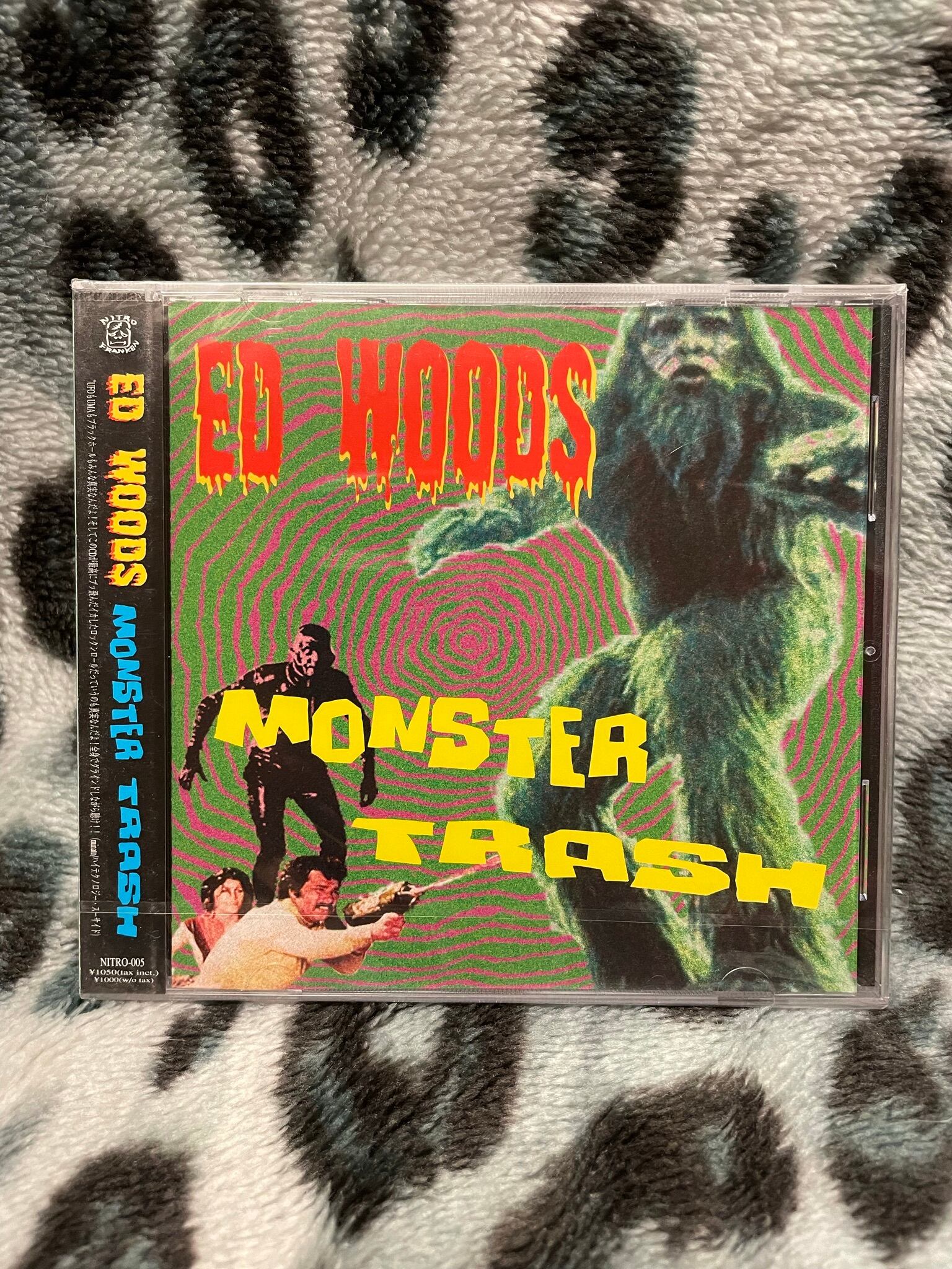 ED WOODS : Monster Trash (cd) NITRO-005 | NITRO FRANKEN RECORDS ED