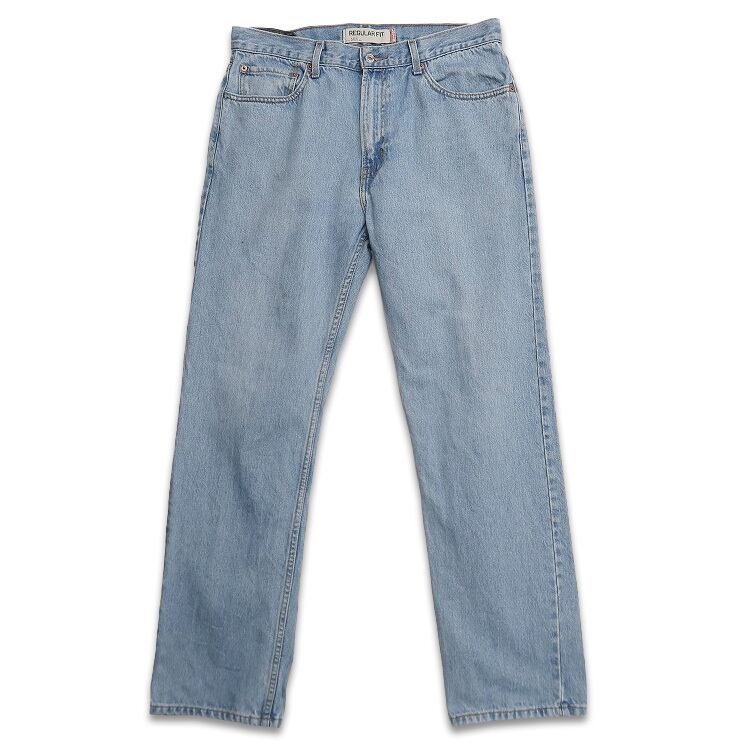 古着 90年代 USA製 ランズエンド LANDS'END カラーデニムパンツ