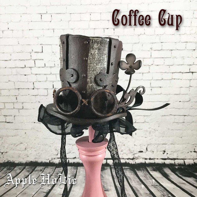 ドールハット L　Coffeecup・コーヒーカップ　ブライス 60cmドール用