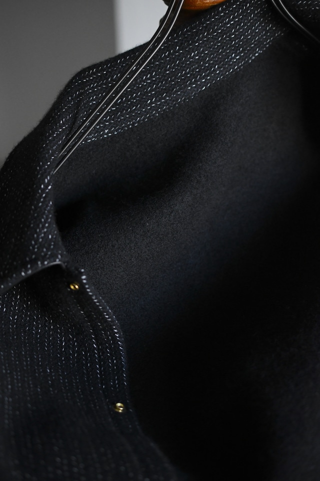 A.PRESSE / Cashmere Beach Cloth Jacket (Navy)