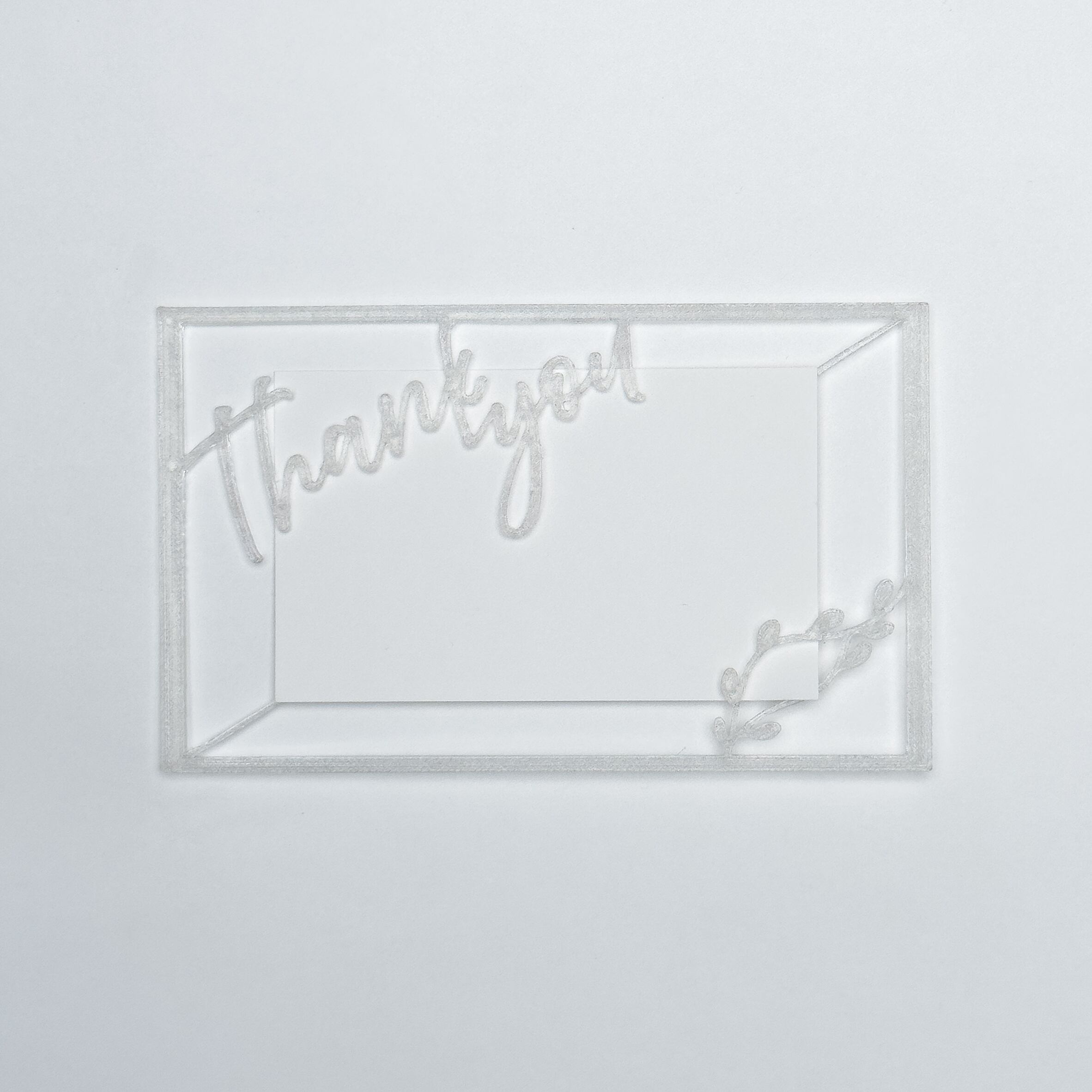 Thank you／メッセージカード | iw design kyoto