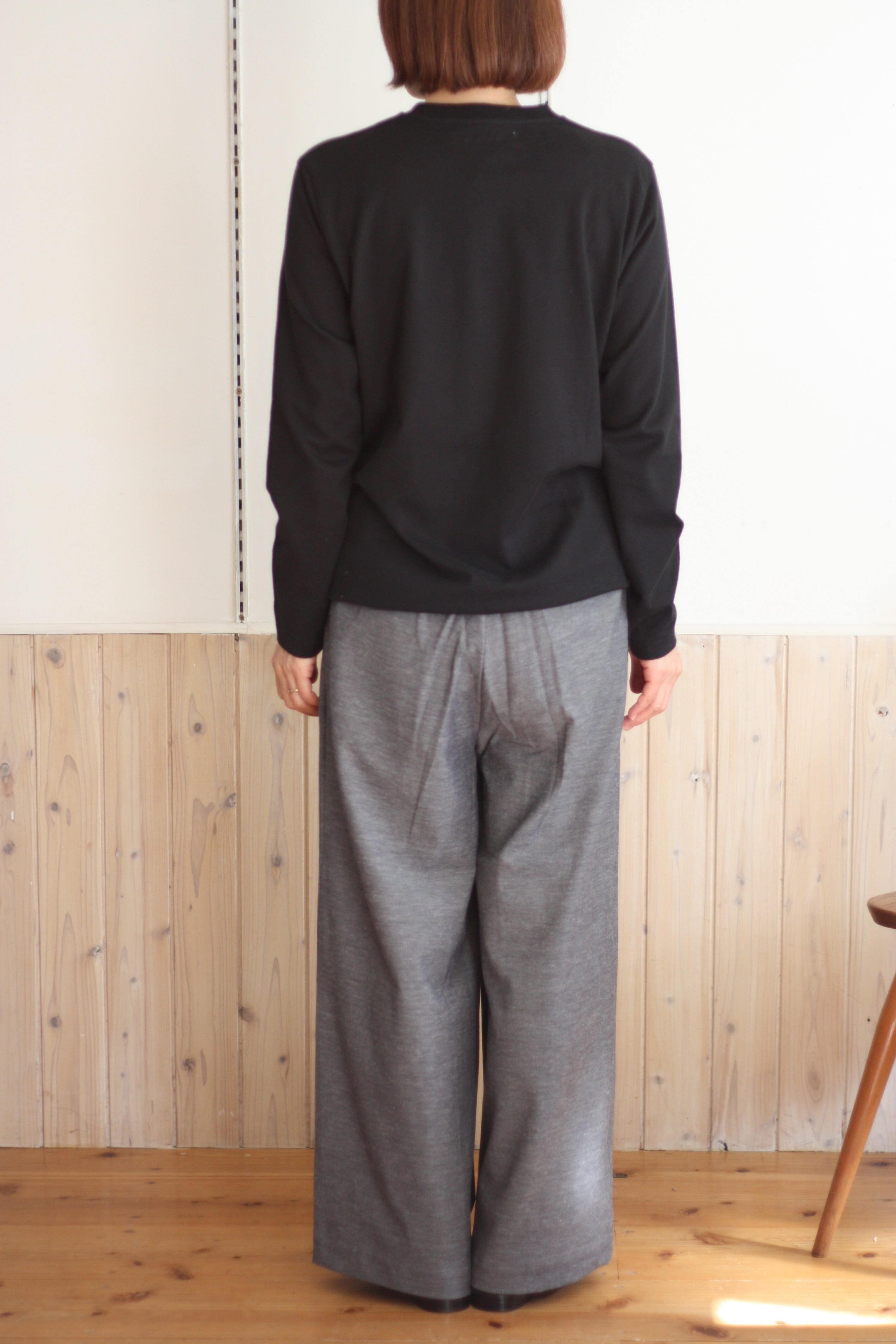 Le pivot ルピボット オックスタックパンツ チャコール | tous les jours