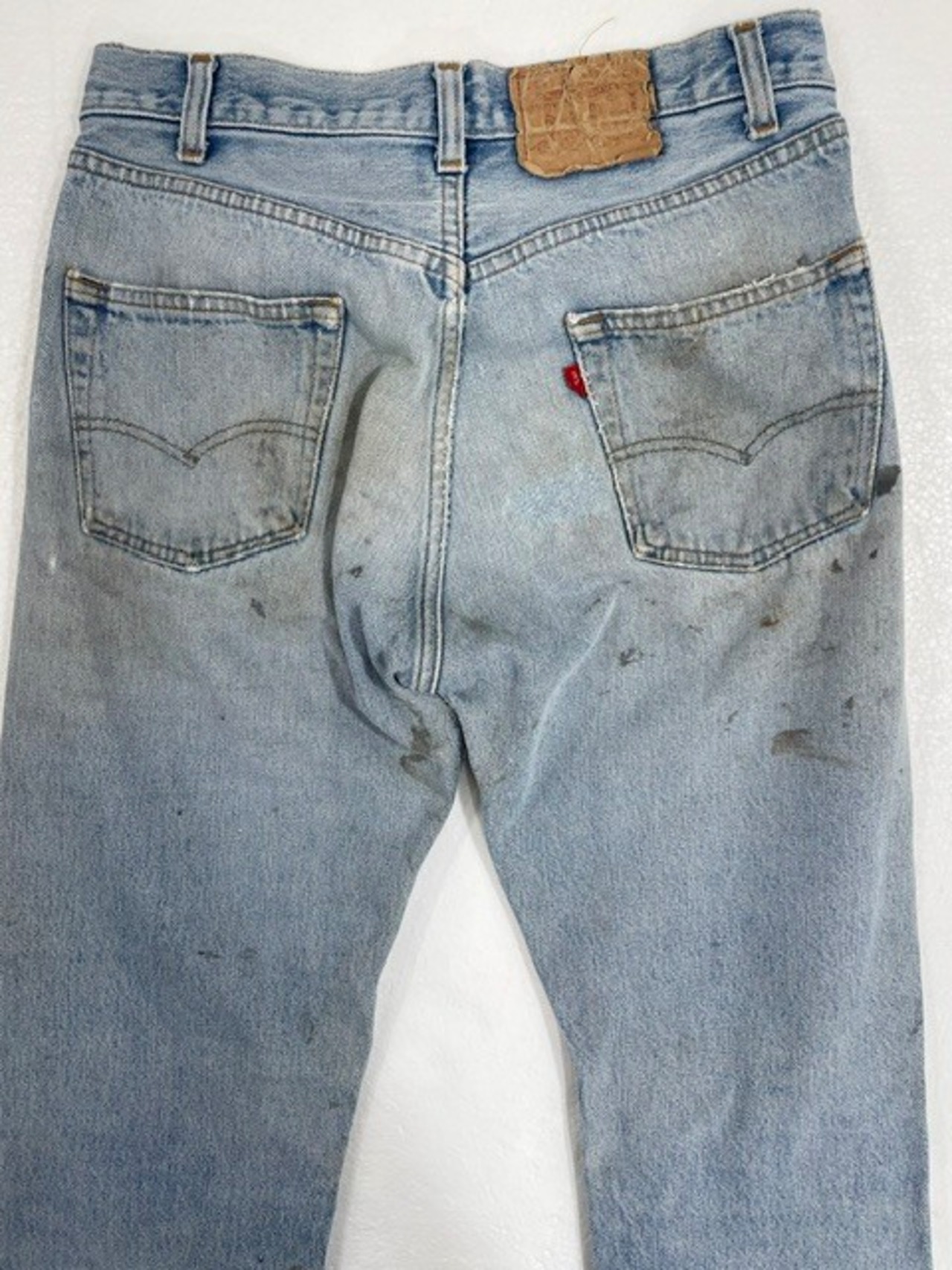 M-247 リーバイス Levis501レギュラー古着 1980年代米国製刻印553  W 74cm(ぐるり） 股下 76cm