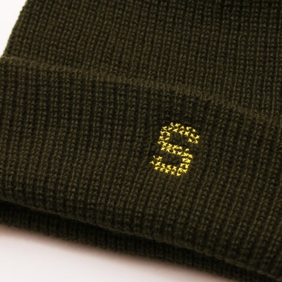 S LOGO WATCH CAP #O.D