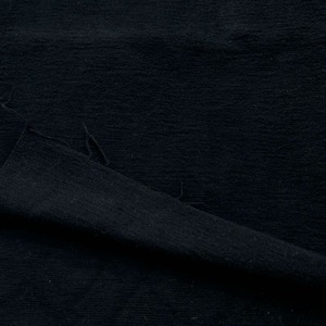 ★NY802◆2.8m◆綿100%極暖起毛生地◆ブラック