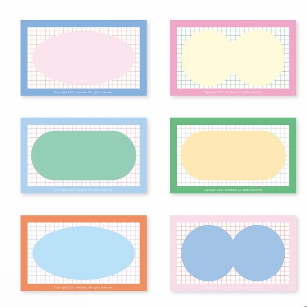 MIMIBEAR 〔shape memo 長方形〕