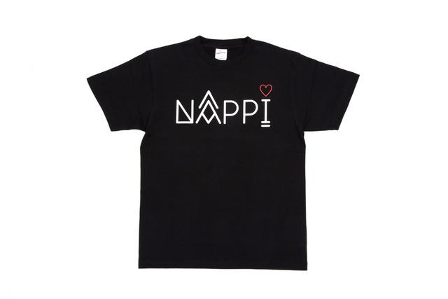 オリジナルTシャツ【NAPPI・♯26】ブラック＜2018年モデル＞