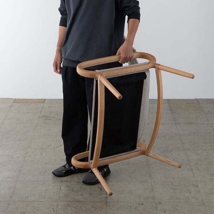 チェア イキキ IKIKI IKIKIグランドチェア オーク キャンバス ブラック