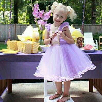 restock!【送料無料】プリンセス ドレス なりきり ワンピース パープル