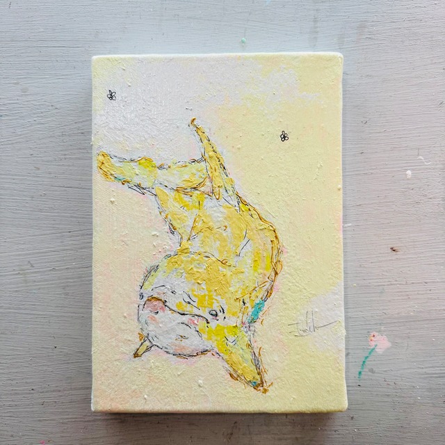 「いいことあったでしょー」イルカの子