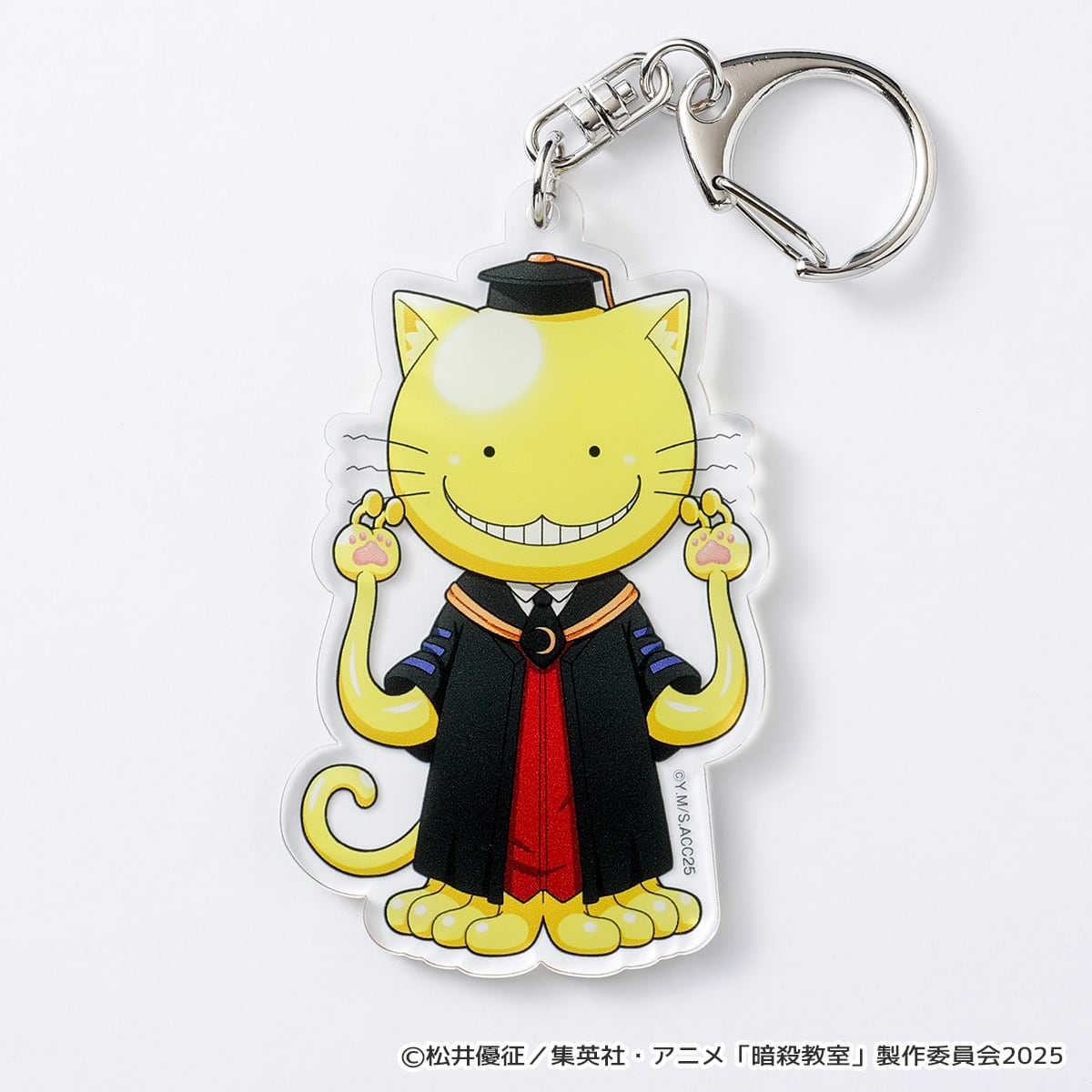 暗殺教室】のび猫アクリルキーホルダー（殺せんせー） | キャラfab