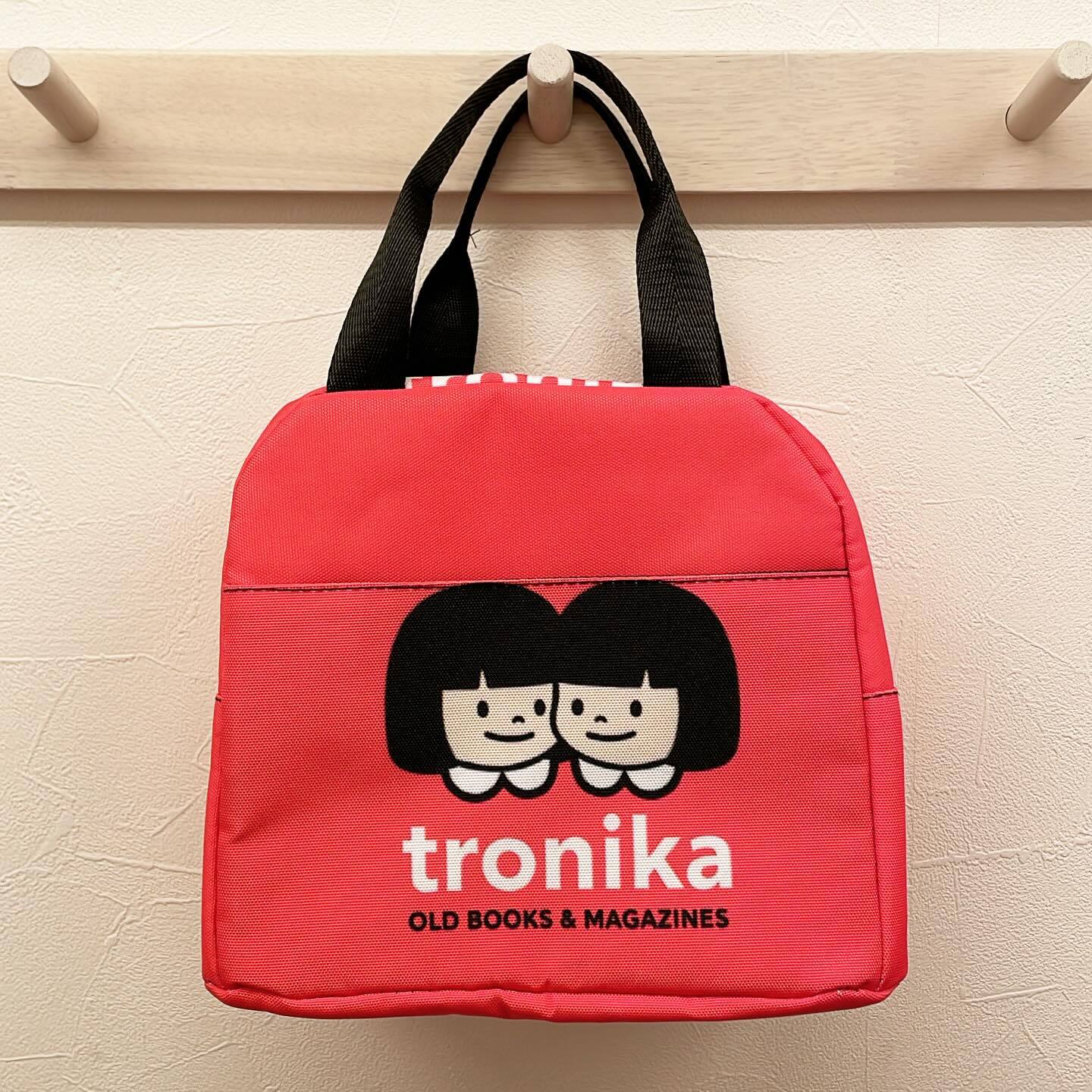 ランチバッグ「トロニカ　双子イラスト　ピンク」 - 画像1