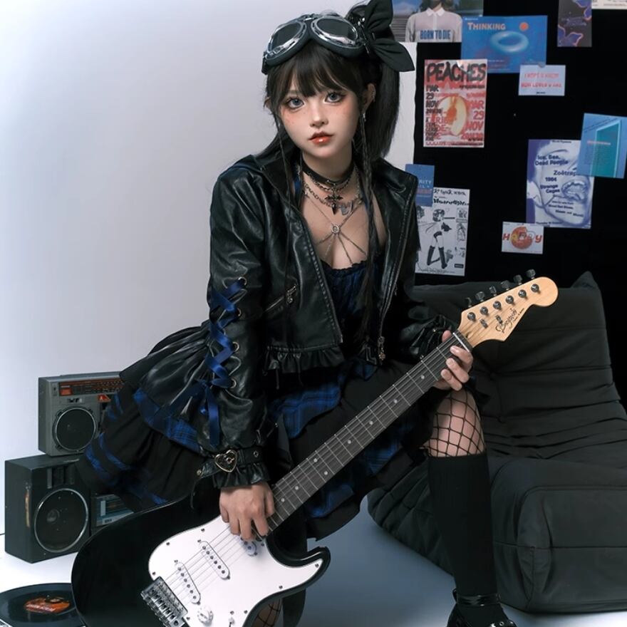 ゴスロリ通販 With U キラキラ アイドル衣装 コルセット ベルト PU