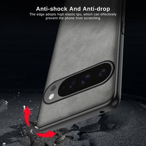 ◆Google Pixel 11/10/9/8/7/Pro/Pro XL/A◆ Leather Silicone Phone Case / レザー シリコン スマホケース