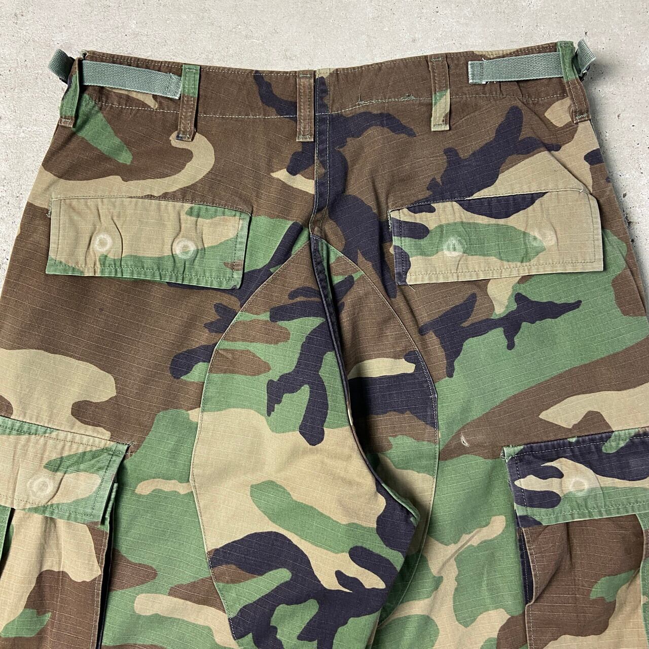 90年代 U.S.ARMY 米軍実品 ウッドランドカモ BDU カーゴパンツ SMALL
