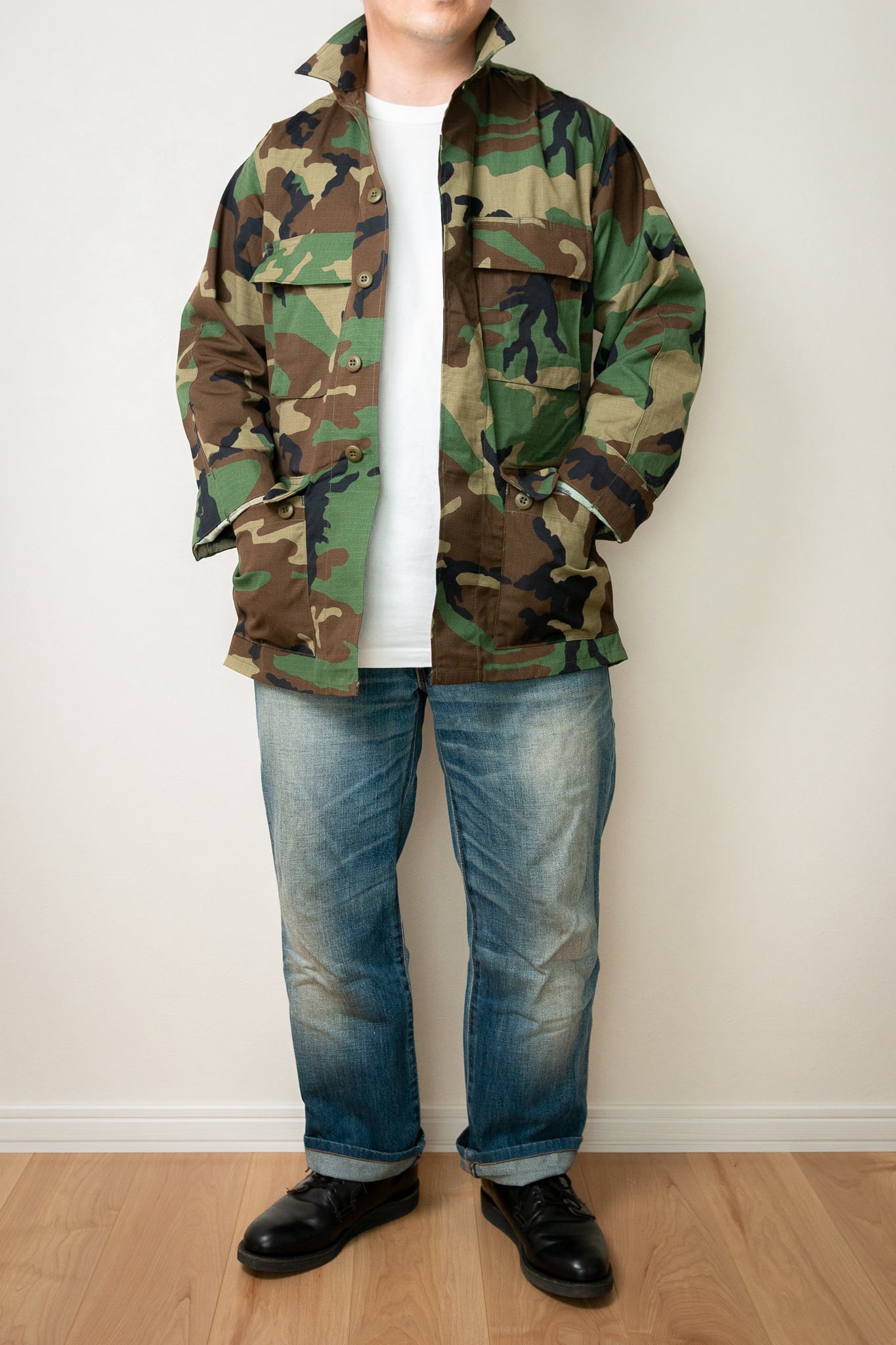 DEADSTOCK】U.S.Army BDU Jacket 