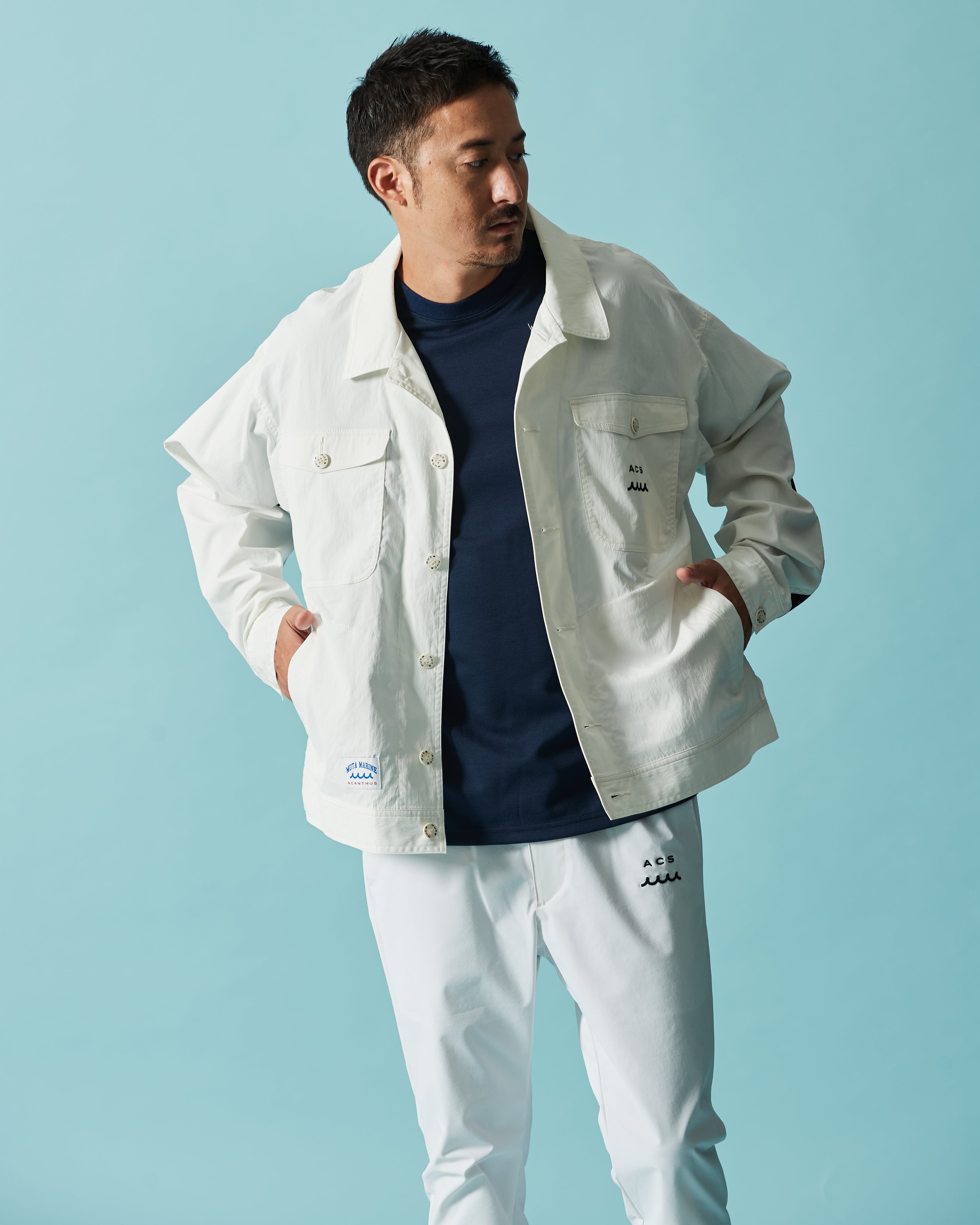 muta MARINE × ACANTHUS トラッカー ジャケット | ACANTHUS ONLINE STORE