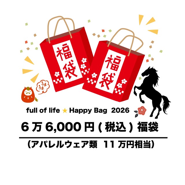 2026 福袋 「11万円相当 アパレルウェア」※店頭受取りのみ※
