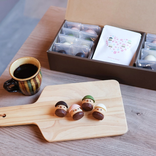 ちょこクッキー16個＆デカフェセット【バレンタイン限定】