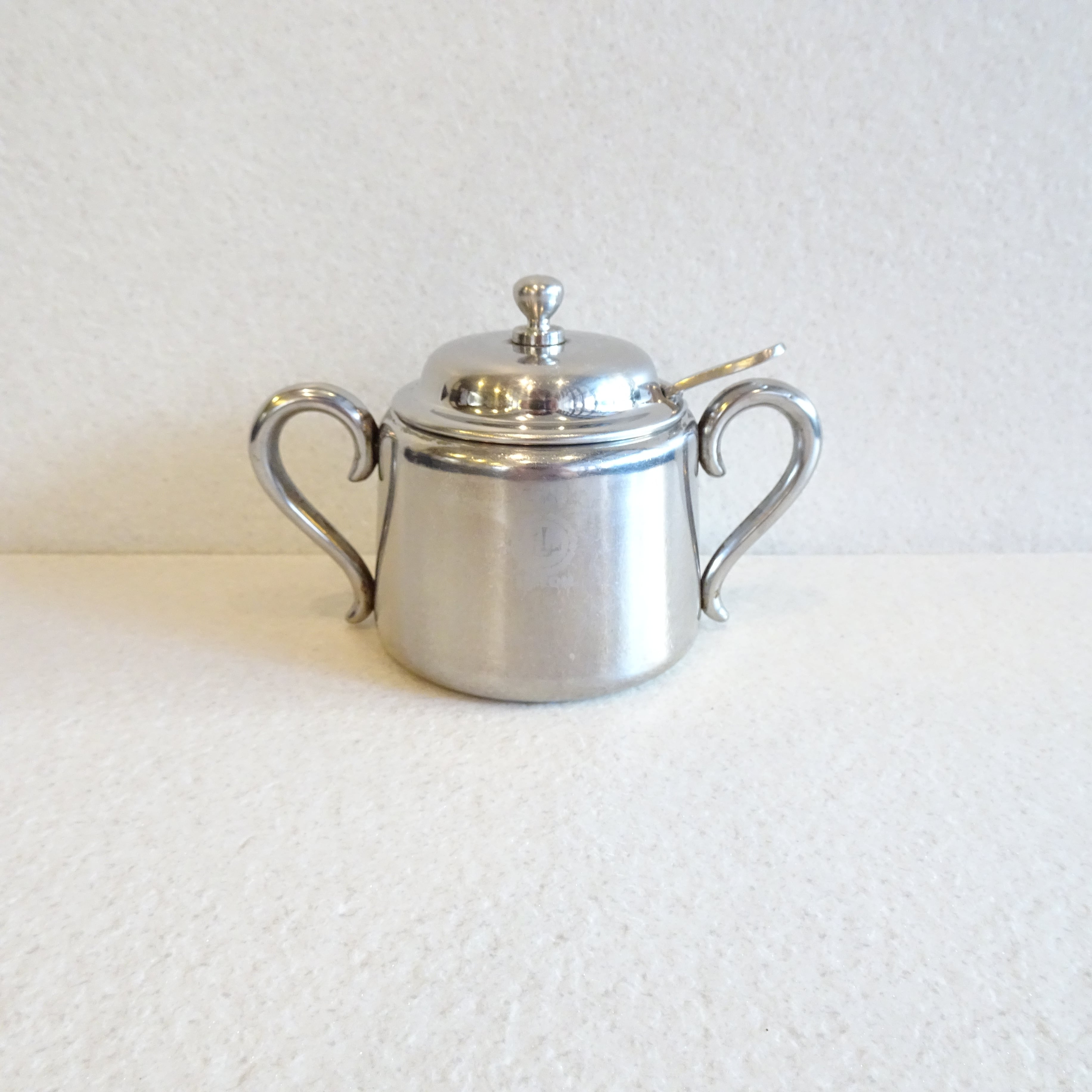 喫茶リプトン ロゴ入りシュガーポット | 純喫茶家具の村田商會