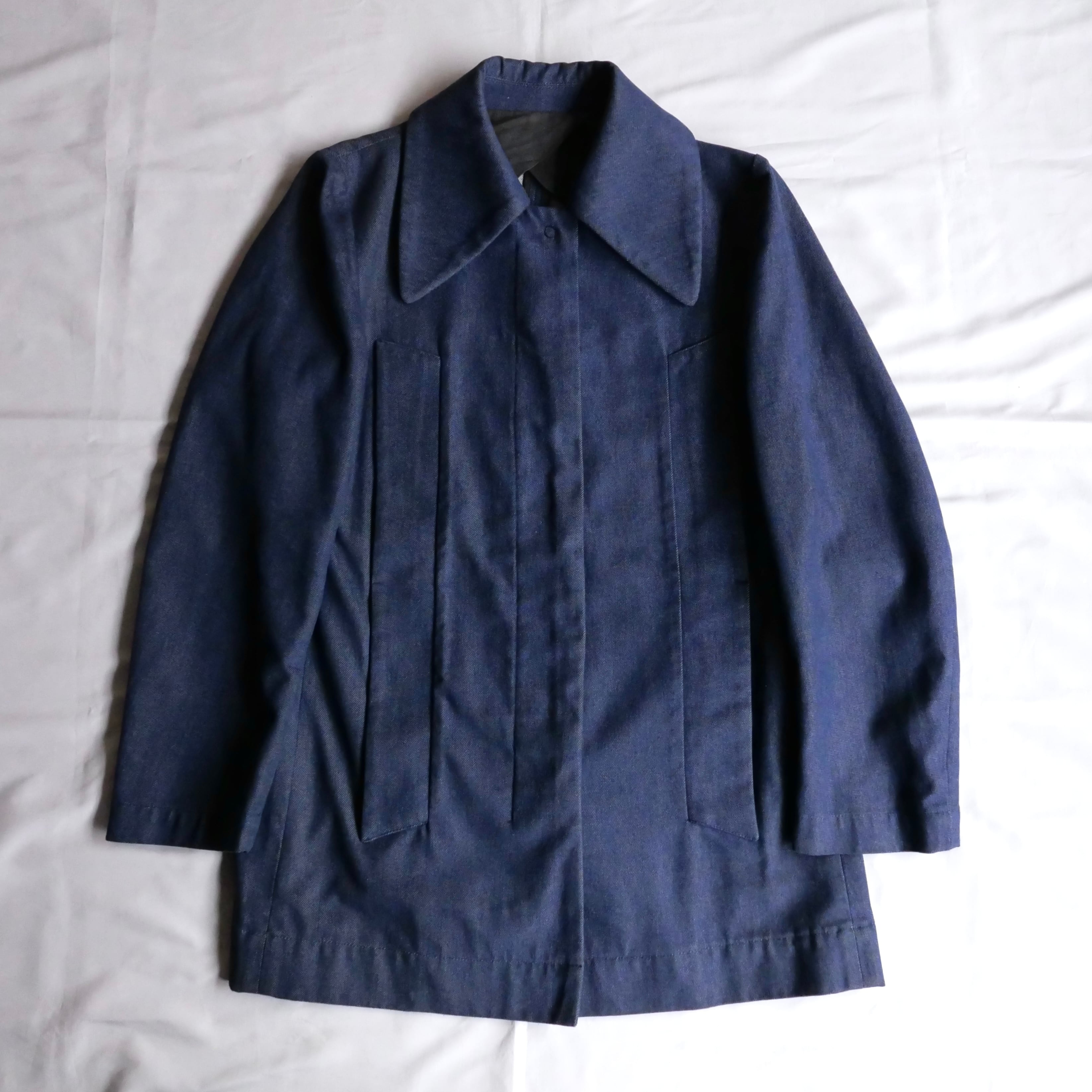 90s Maison Maison Margiela 白タグ DENIM CAR COAT | safarionline 90s Maison Maison Margiela 白タグ DENIM CAR COAT | safarionline
