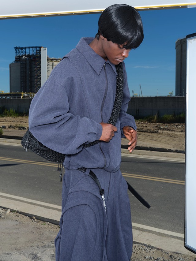 NUTEMPEROR Quip Project 035 Irregular Cut Jacket