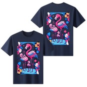 Women's Cotton Front & Back Printing T Shirt 4522