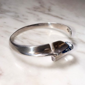 LAPPONIA silver bangle "Salamander"