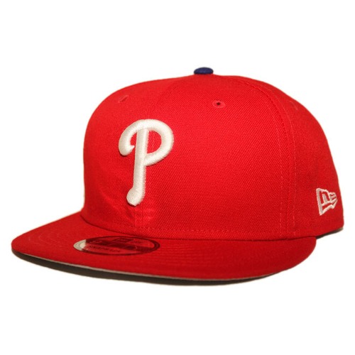 ニューエラ スナップバックキャップ 帽子 NEW ERA 9fifty メンズ レディース MLB フィラデルフィア フィリーズ フリーサイズ MLB950A-AP11591018
