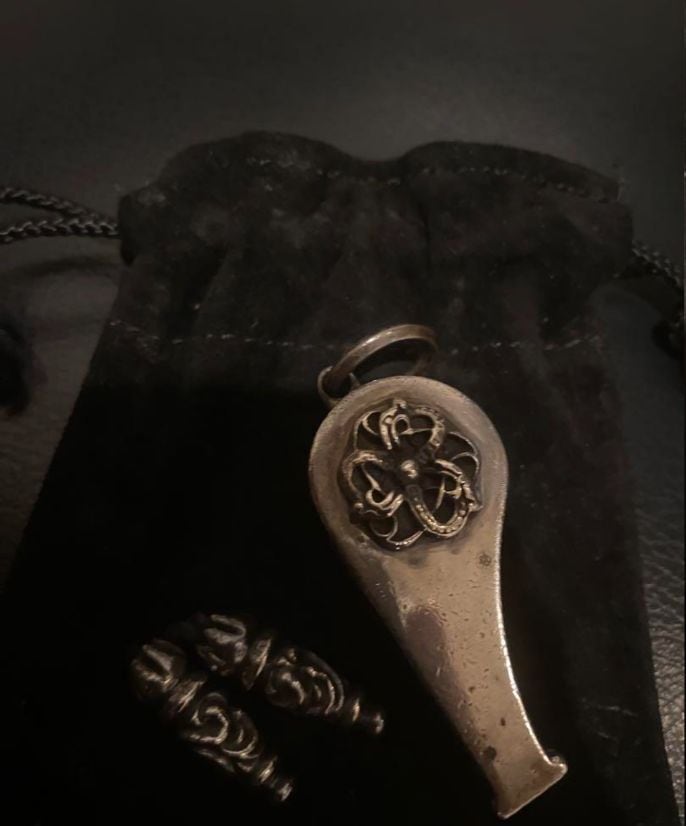 CHROME HEARTS クロムハーツ ケルティック ホイッスル チャーム