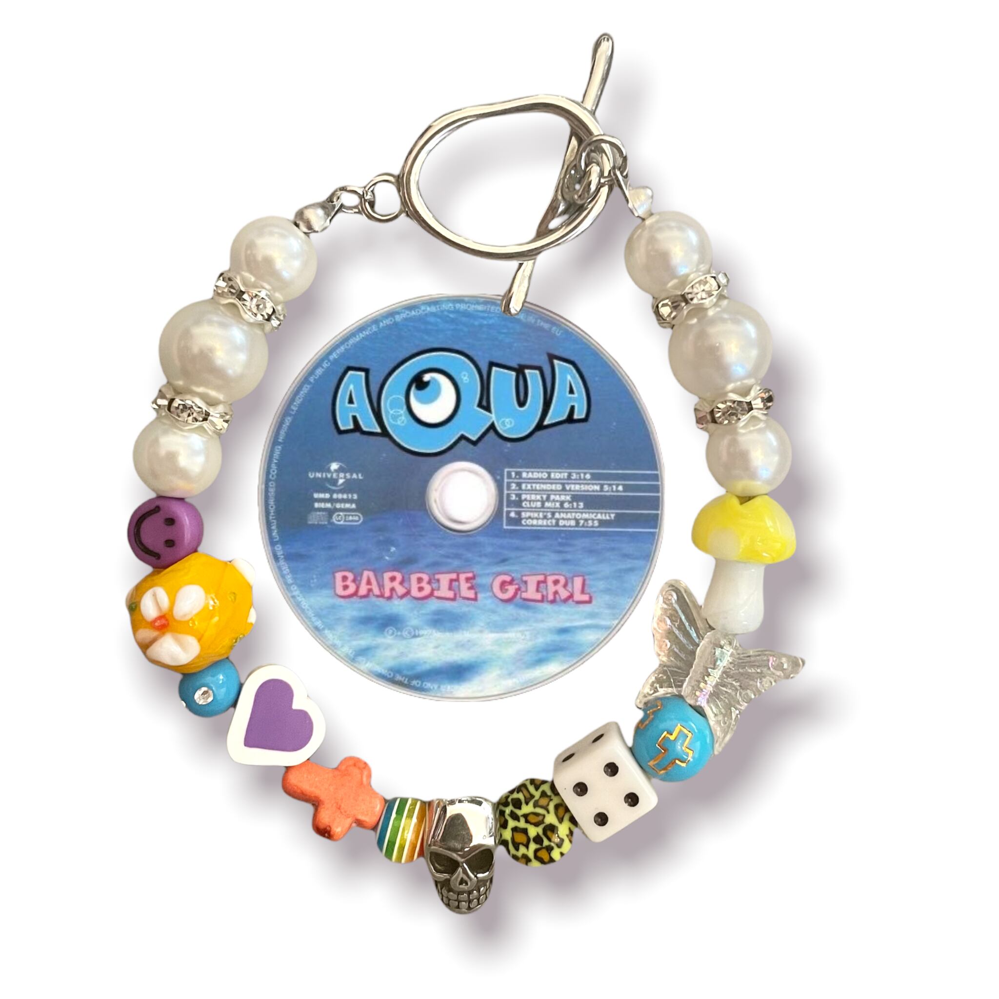 Confusion beads pearl bracelet