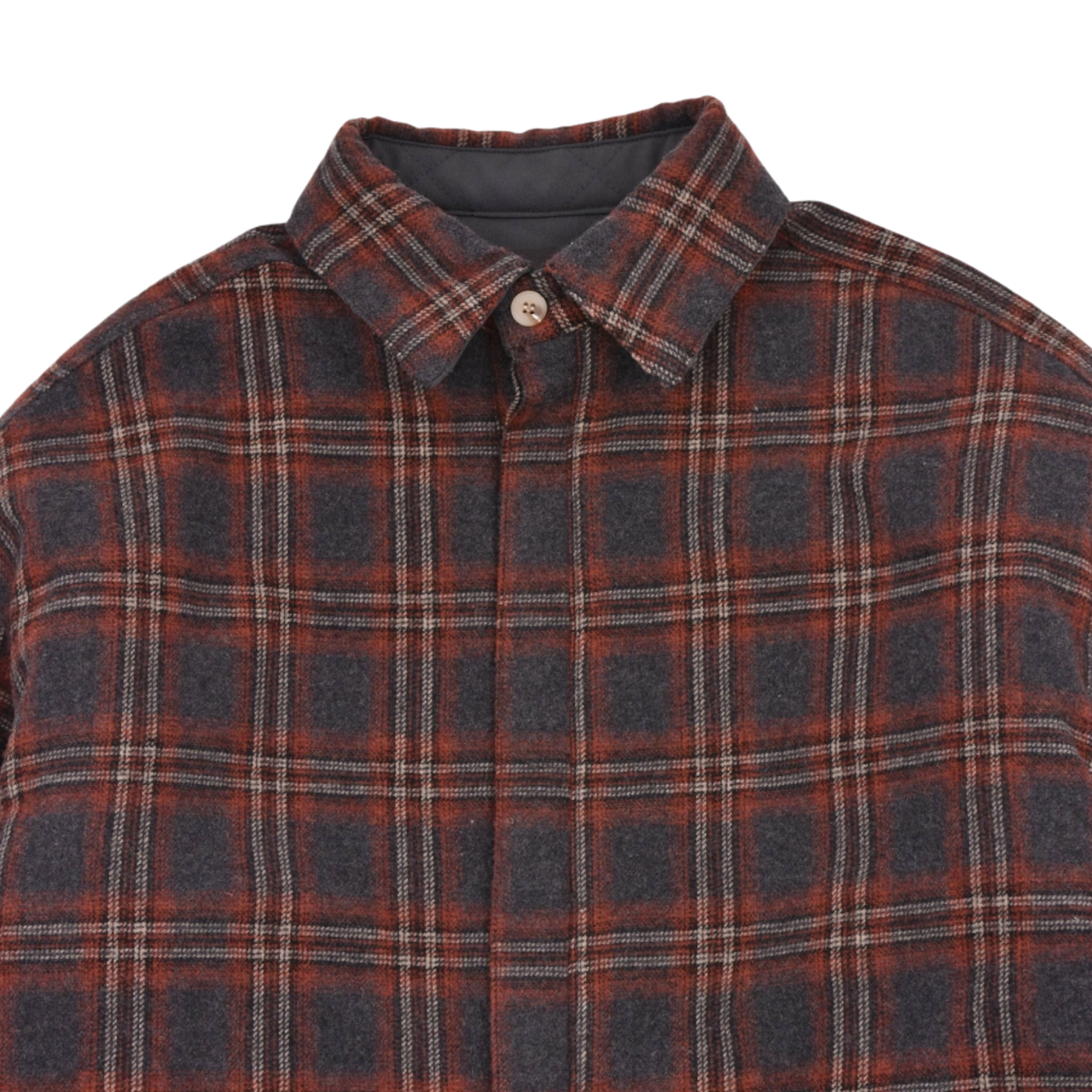 【ARNODEFRANCE】DOUBLE FLANNEL OVERSHIRT - 3