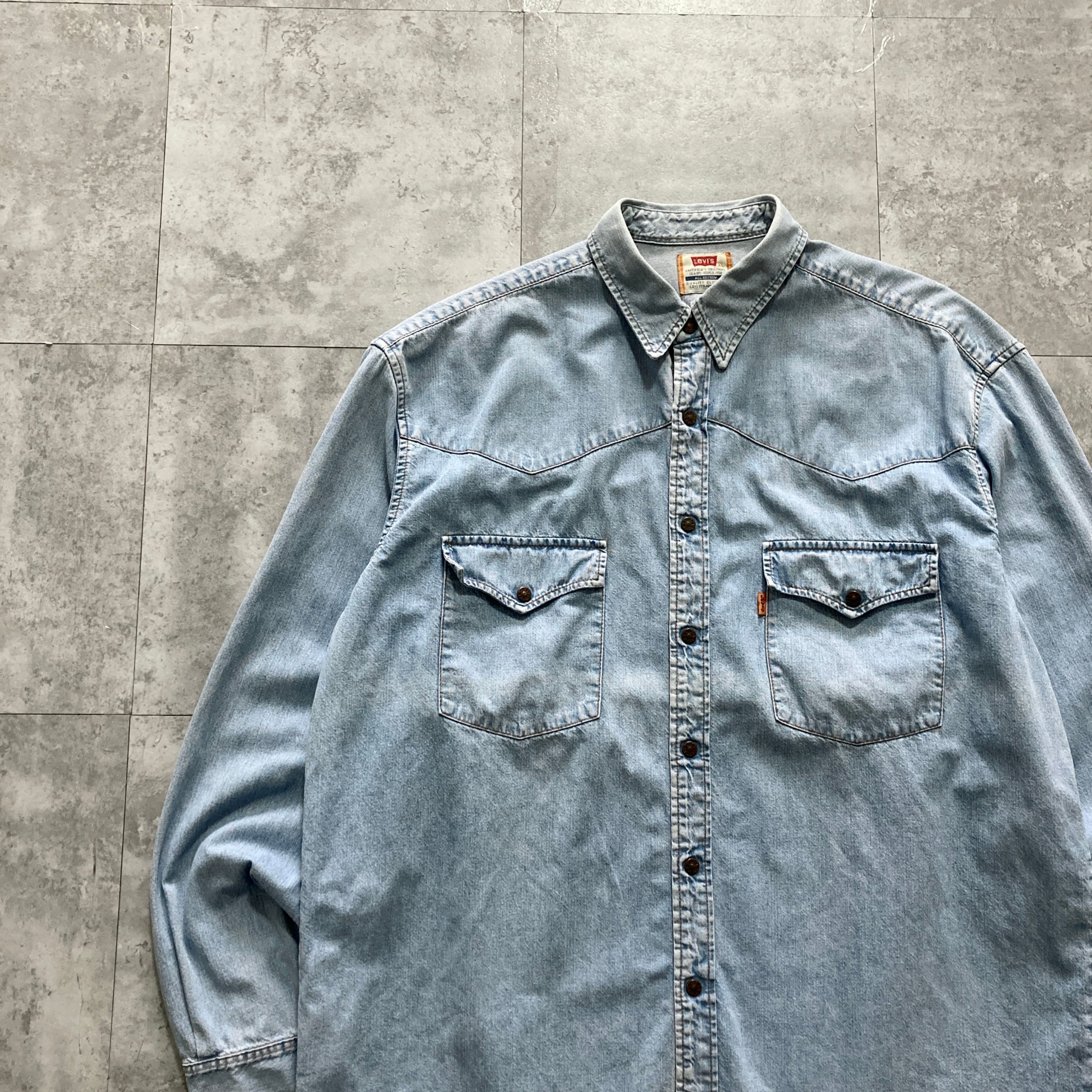 90s】Euro Levi's ユーロリーバイス 97年製 オレンジタブ 表記XL