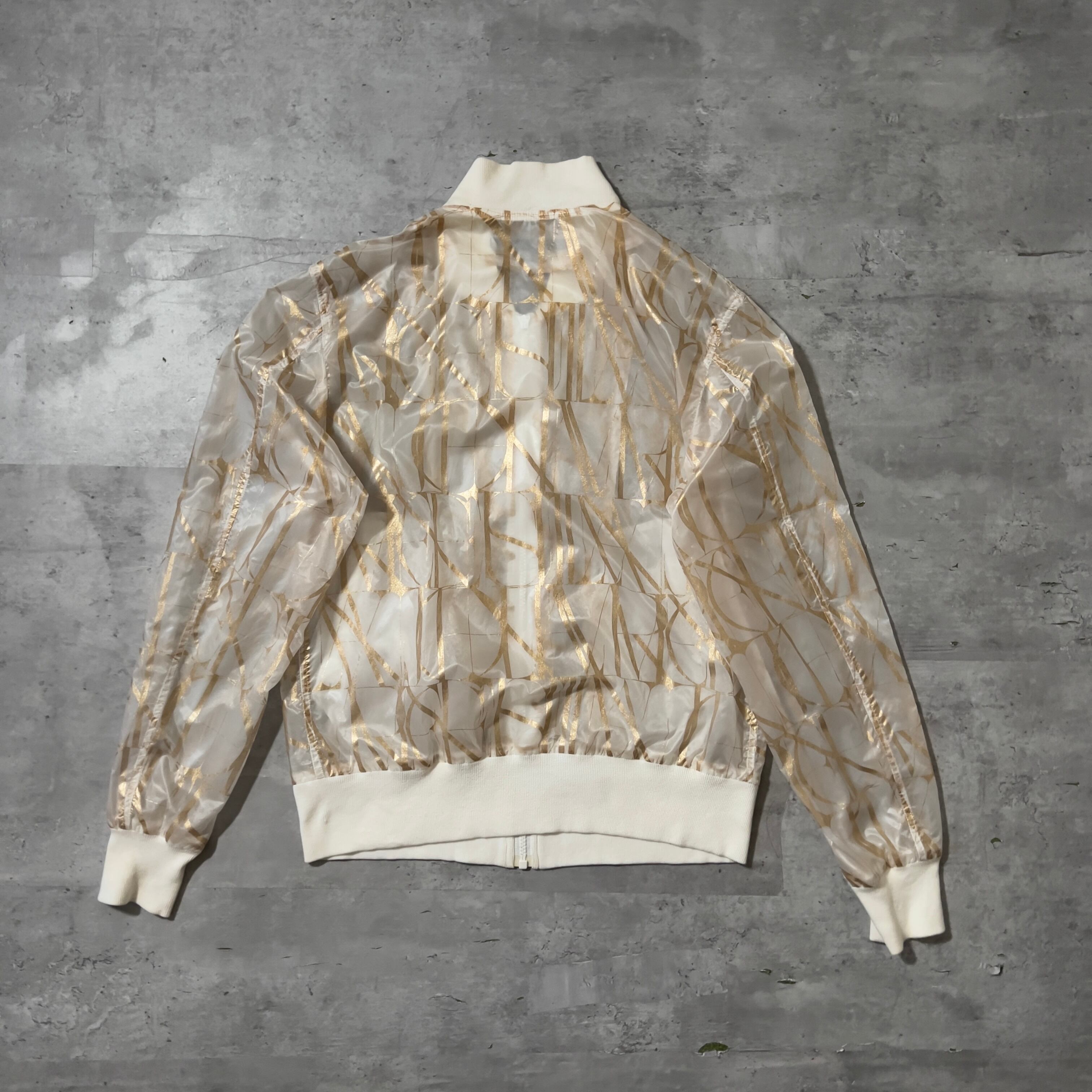 JOHN LAWRENCE SULLIVAN” logo nylon jacket ジャンローレンスサリバン