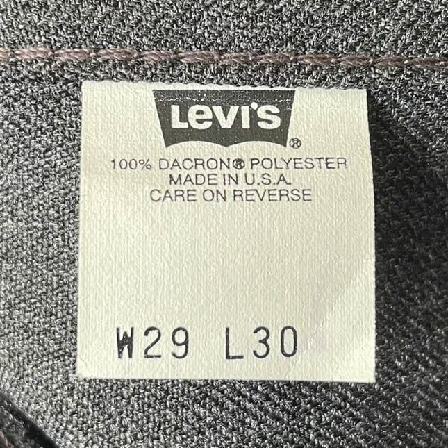 [DEADSTOCK] LEVIS / MADE IN USA BOOT CUT PANTS 517 W29/L30