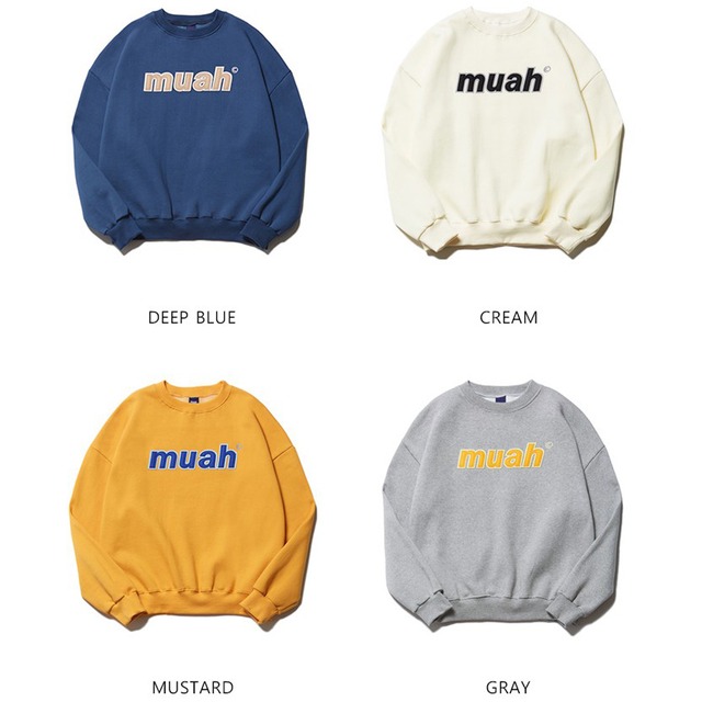 Muah Muah 1 1 Signature Logo Sweatshirt Hoodie 4 Type ムアムア 正規品 韓国 ブランド 韓国ファッション 韓国代行 T シャツ トレーナー パーカー Hd Bz Bonz 韓国ブランド 代行 Muah Muah 1 1 Signature Logo Sweatshirt Hoodie 4 Type ムアムア 正規品 韓国 ブランド 韓国ファッション 韓国代行 T シャツ トレーナー パーカー Hd Bz Bonz 韓国ブランド 代行