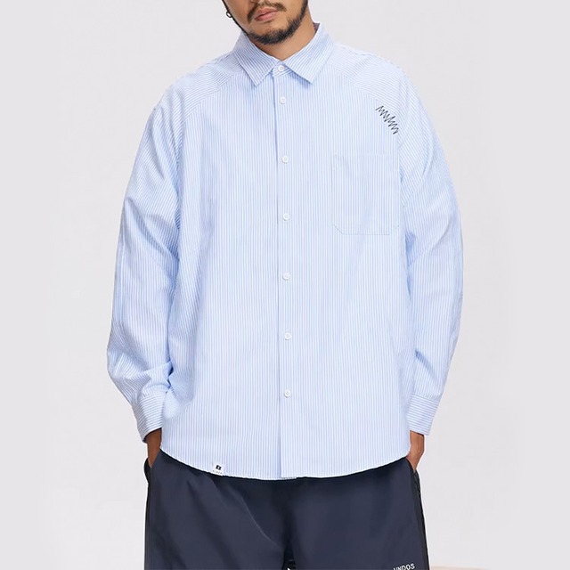 ★RETRO CASUAL STRIPED SHIRT　　　A0702