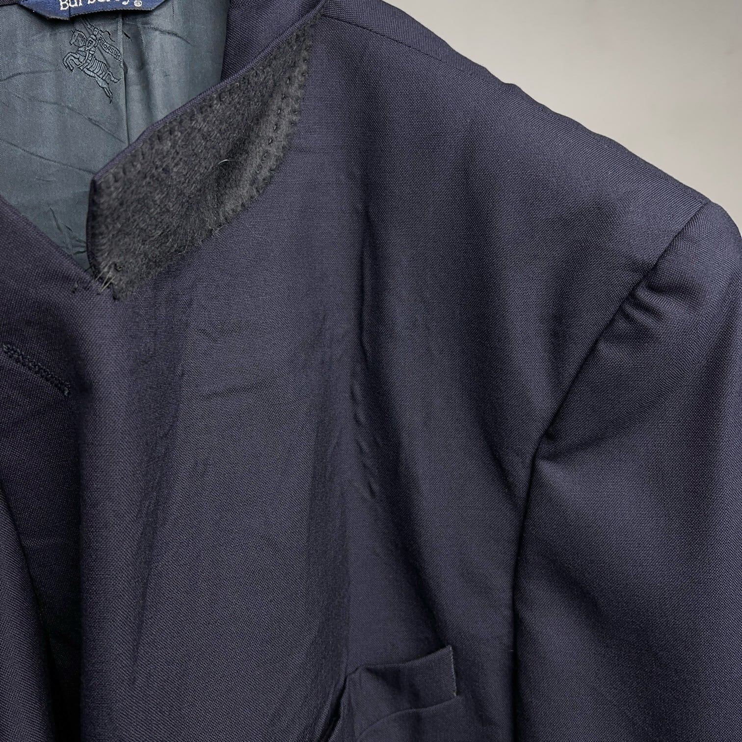 90's 'Burberrys' Double-Breasted Blazer Jacket 80年代 90年代