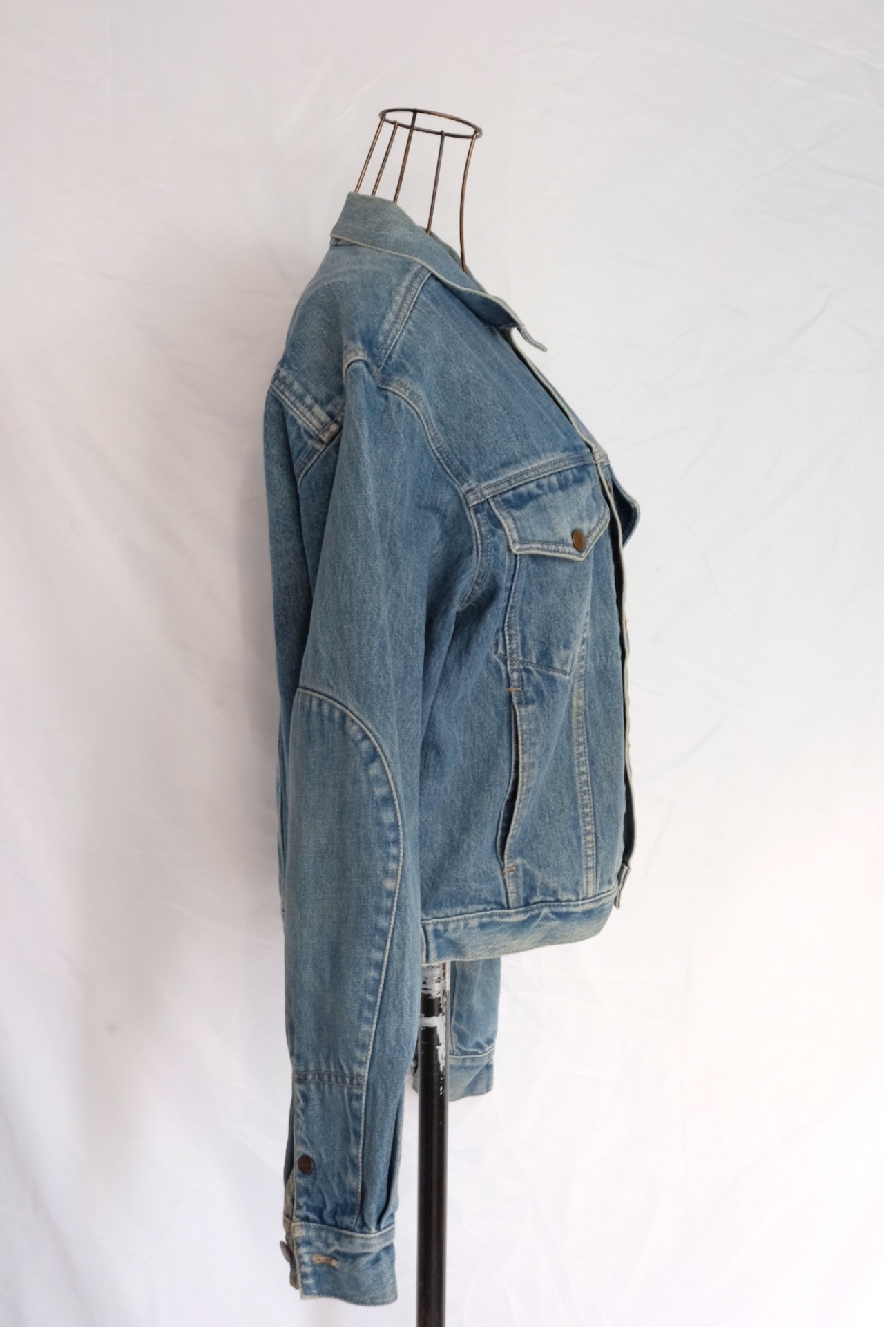 【Unisex】“Calvin Klein” Denims jacket Made in U.S.A