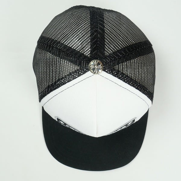 Chrome Hearts メッシュキャップ ホワイト/ブラック Size【フリー】 CHROME HEARTS クロム・ハーツ TRUCKER CAP BLACK