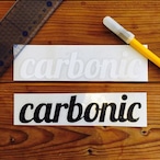 carbonic cutting sticker (L)