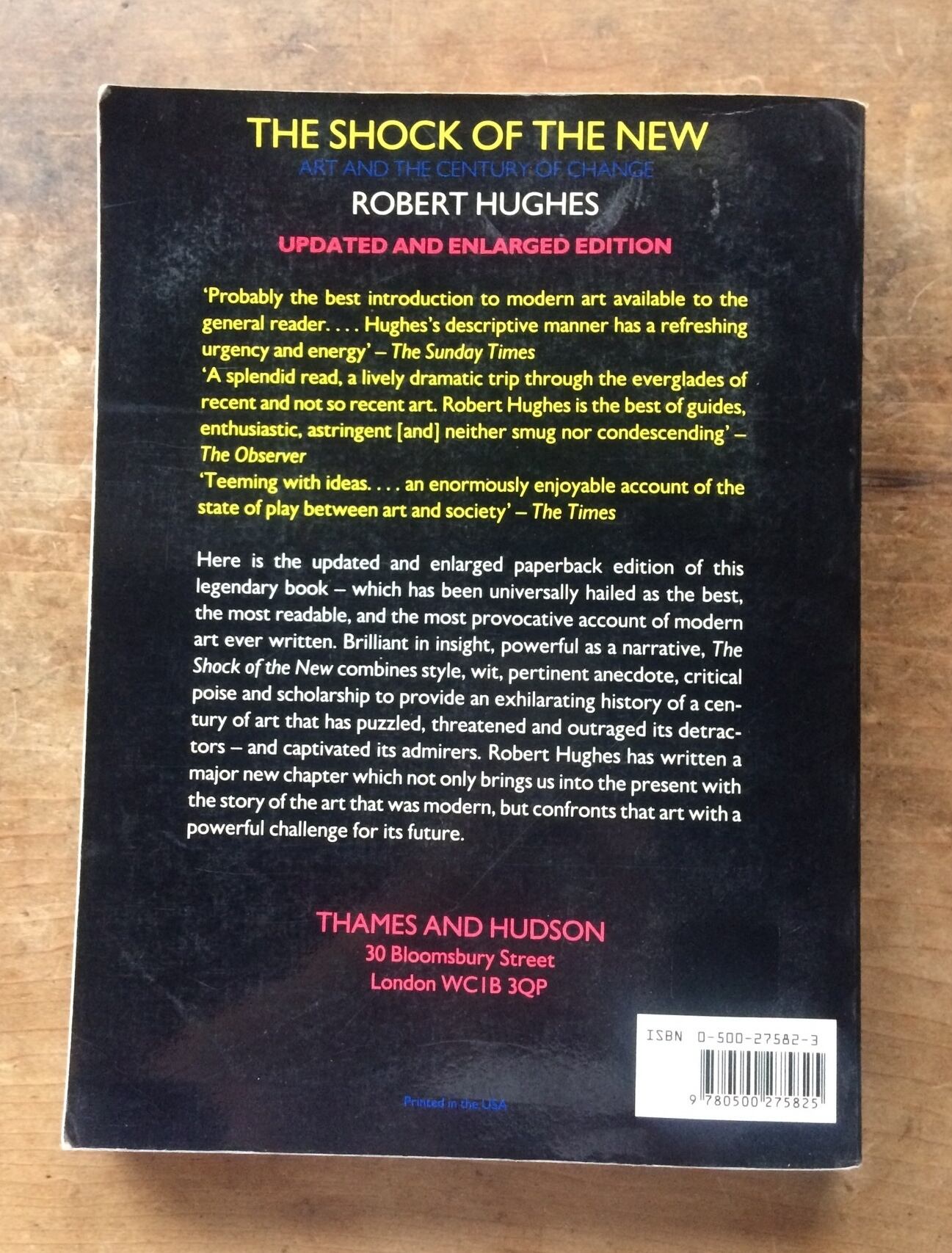 絶版洋古書】The Shock of the New Art and the Century of Change